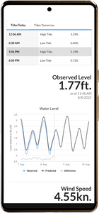 Tide Alerts tide service and tide station equipment subscription
