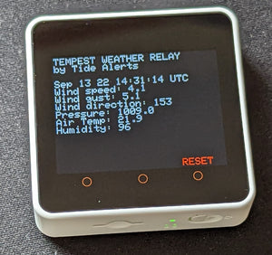 Tide Alerts Weather Station Relay coming soon